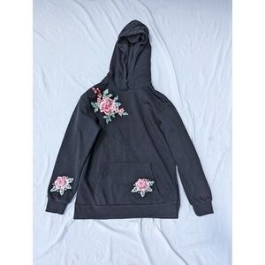 H&M Floral Emboridered Hoodie